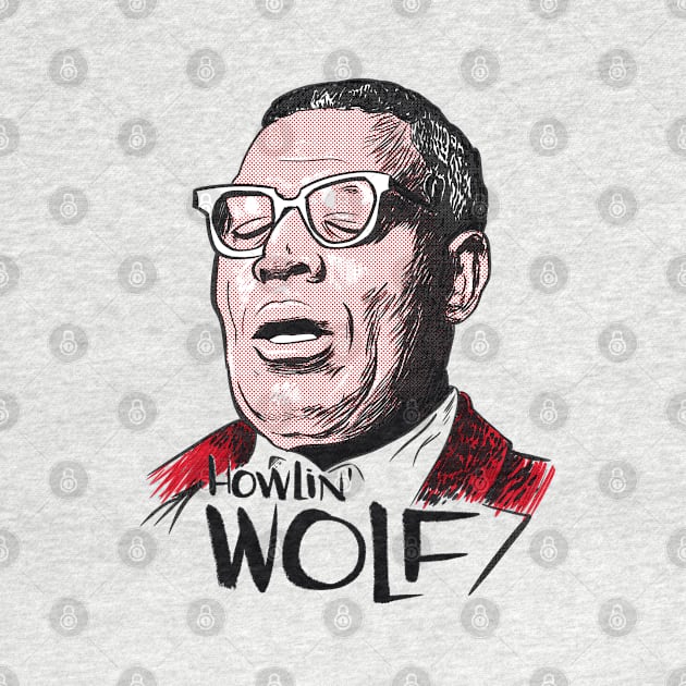 Howlin' Wolf by adiartworks.com